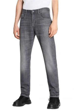 Armani Exchange Erkek Pantalon Gri Denim 6RZJ13Z3TTZ - 1