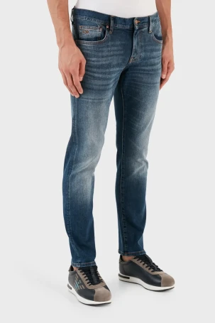 Armani Exchange Erkek Pantalon İndigo Denim 6RZJ13Z1YJZ - 1