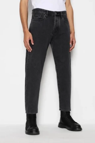 Armani Exchange Erkek Pantalon Siyah Denım 6RZJ71Z28UZ - 1