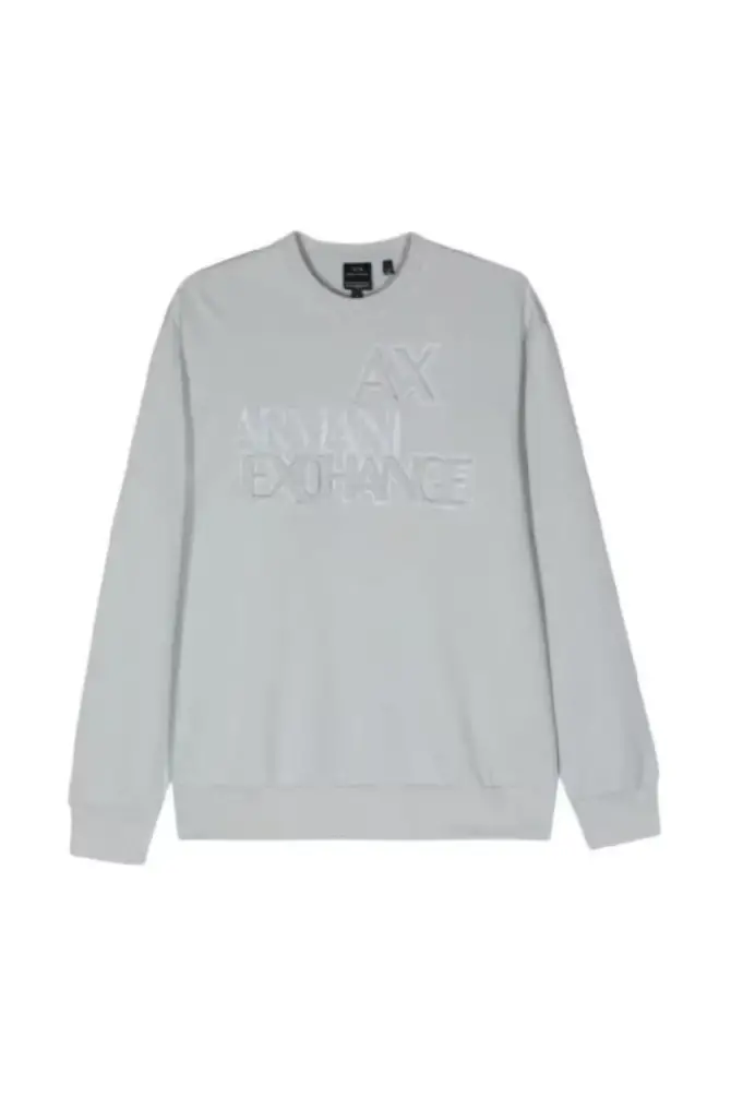 Armani Exchange Erkek Sweatshirt Beyaz 3DZMADZJMAZ - 1