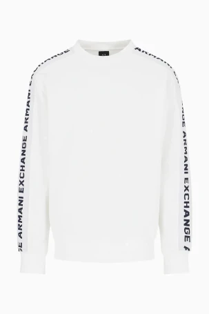 Armani Exchange Erkek Sweatshirt Beyaz 3DZMLAZJLGZ - 3