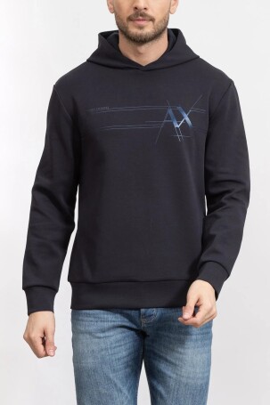 Armani Exchange Erkek Sweatshirt Lacivert 6RZMKBZJXBZ - 1