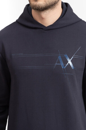 Armani Exchange Erkek Sweatshirt Lacivert 6RZMKBZJXBZ - 2