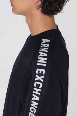 Armani Exchange Erkek Sweatshirt Lacivert 3DZMLAZJLGZ - 2