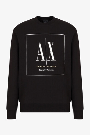 Armani Exchange Erkek Sweatshirt Siyah 3RZMABZJ83Z - 5