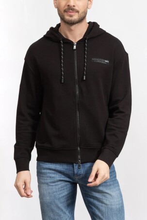 Armani Exchange Erkek Sweatshirt Siyah 6RZMHEZJDGZ - 1