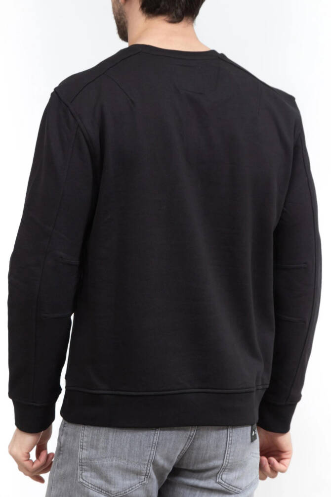 Armani Exchange Erkek Sweatshirt Siyah 8NZMPAZJQBZ - 4