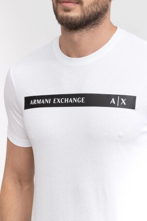 Armani Exchange Erkek Tişört Beyaz 6RZTAPZJ9TZ - 2