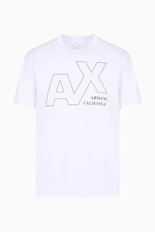 Armani Exchange Erkek Tişört Beyaz 6RZTJEZJ9AZ - 5