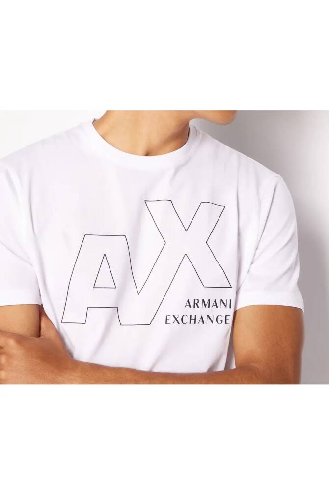 Armani Exchange Erkek Tişört Beyaz 6RZTJEZJ9AZ - 2