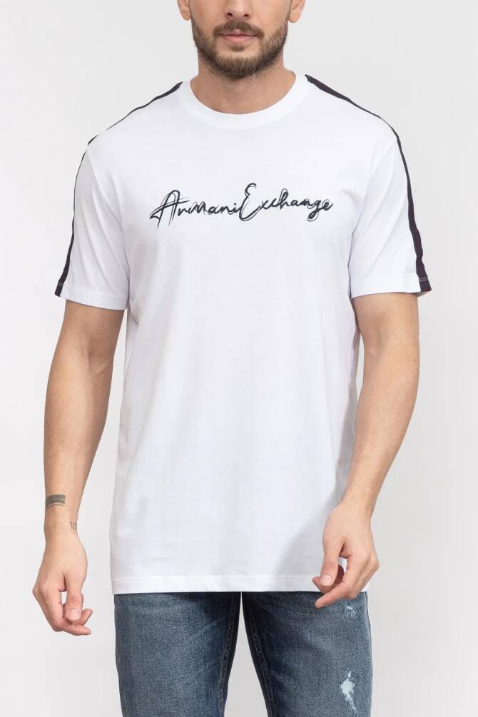 Armani Exchange Erkek Tişört Beyaz 6RZTLMZJ8EZ - 3