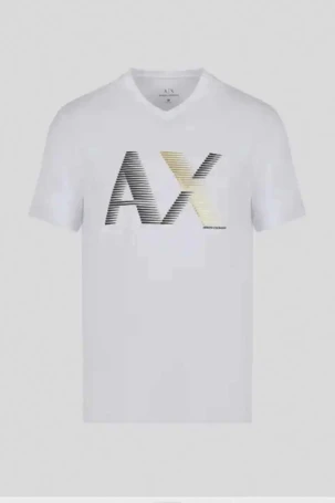 Armani Exchange Erkek Tişört Beyaz 3RZTHBZJBYZ - 4