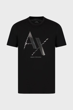 Armani Exchange Erkek Tişört Siyah 6RZTKDZJBYZ - 4