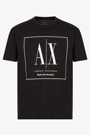 Armani Exchange Erkek Tişört Siyah 3RZTAGZJ8EZ - 4