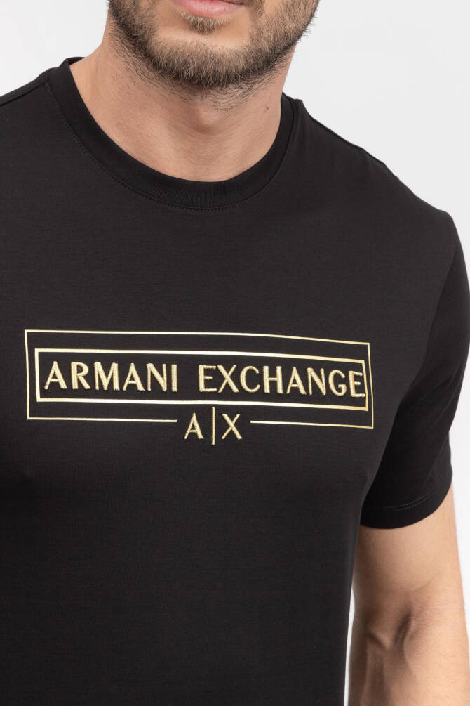 Armani Exchange Erkek Tişört Siyah 3RZTRAZJ9AZ - 2