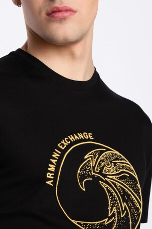 Armani Exchange Erkek Tişört Siyah 3RZTRDZJ9AZ - 2