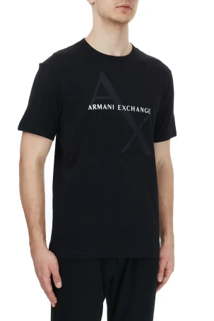 Armani Exchange Erkek Tişört Siyah 8NZT76ZJQAZ - 1