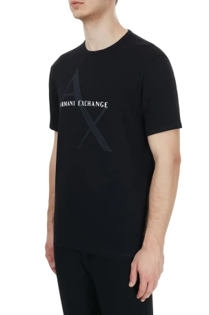 Armani Exchange Erkek Tişört Siyah 8NZT76ZJQAZ - 4