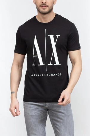 Armani Exchange Erkek Tişört Siyah 8NZTPAZJQAZ - 1