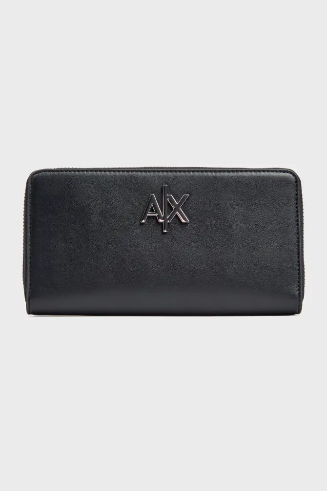 Armani Exchange Kadın Cüzdan Siyah 9480684R700 - 1