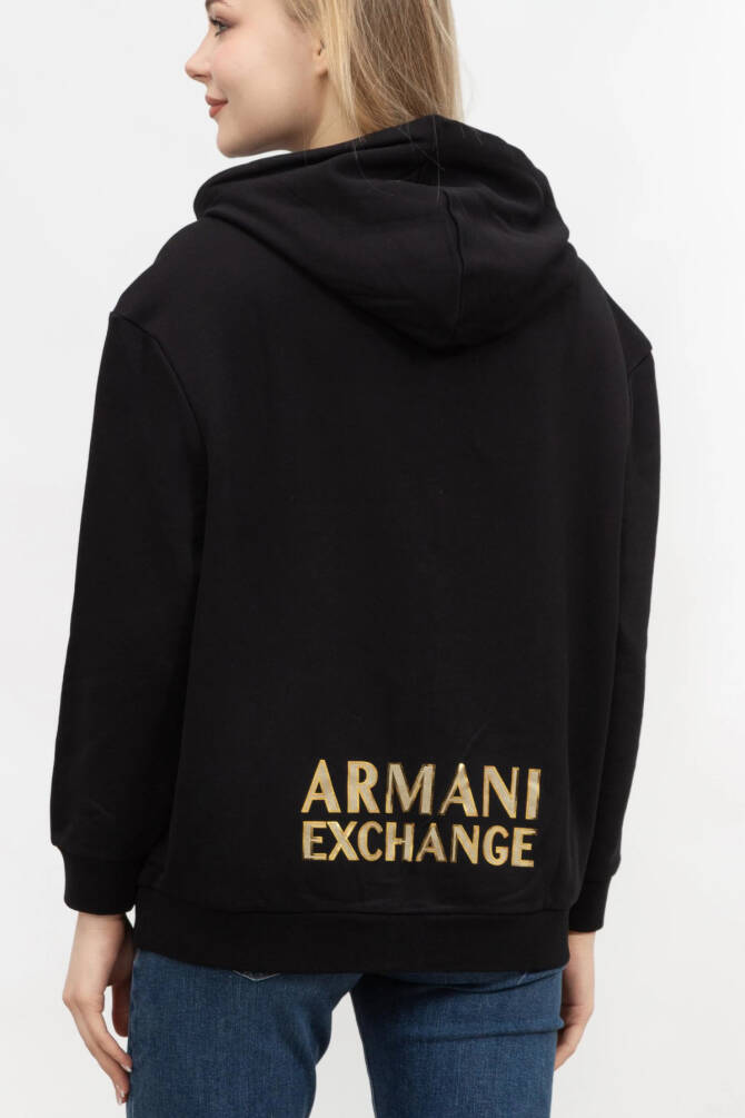 Armani Exchange Kadın Sweatshirt Siyah 6RYM10YJDBZ - 2