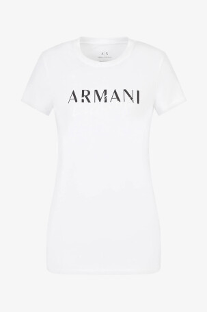 Armani Exchange Kadın Tişört Beyaz 3RYTBKYJDTZ - 5