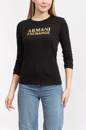 Armani Exchange Kadın Tişört Siyah 6RYT56YJ8QZ - 3