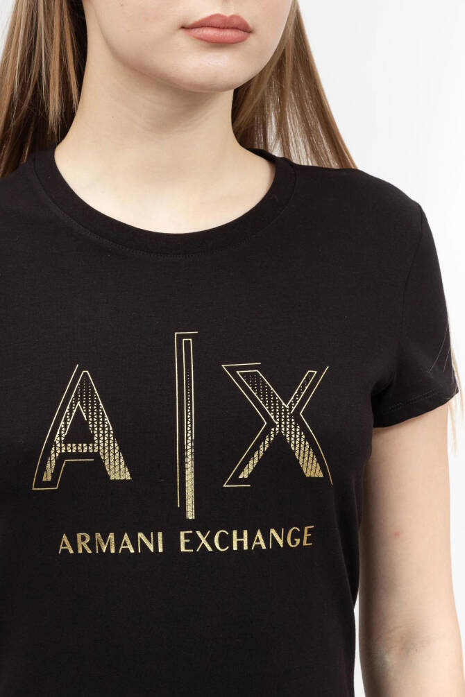 Armani Exchange Kadın Tişört Siyah 3RYT40YJC7Z - 2