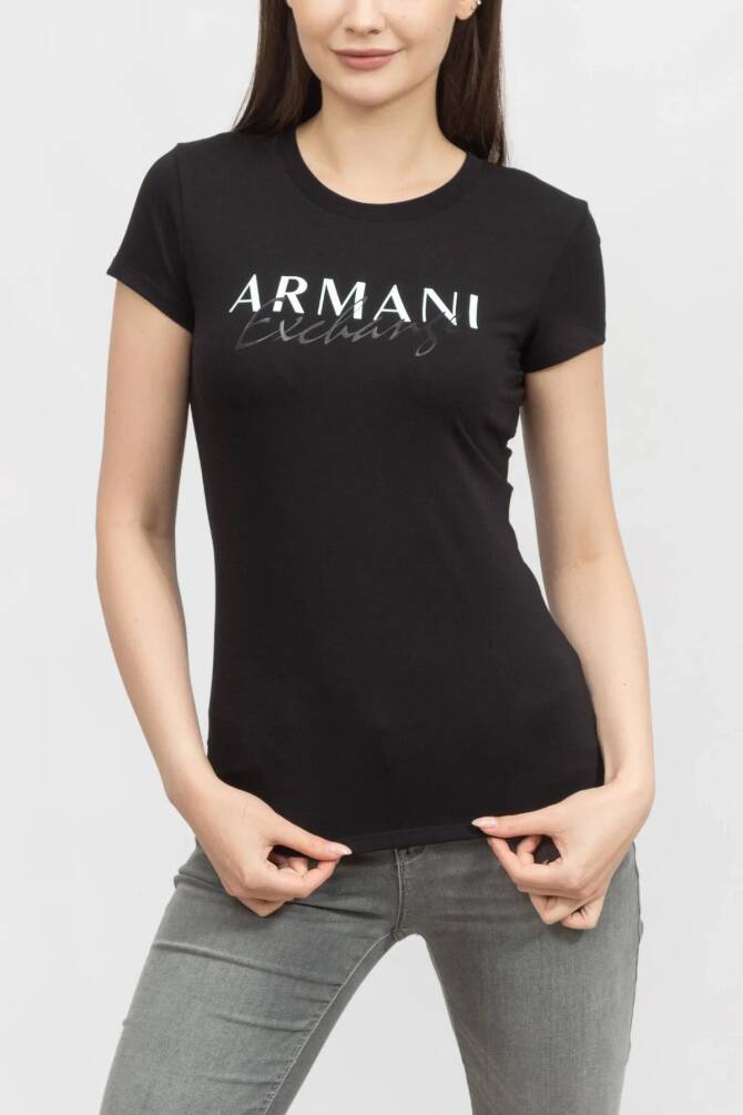 Armani Exchange Kadın Tişört Siyah 3RYTBKYJDTZ - 1