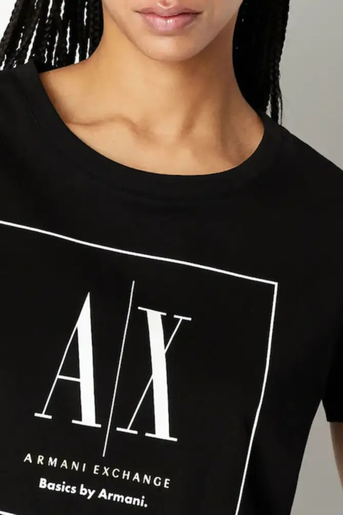 Armani Exchange Kadın Tişört Siyah 3RYTFLYJ3RZ - 1