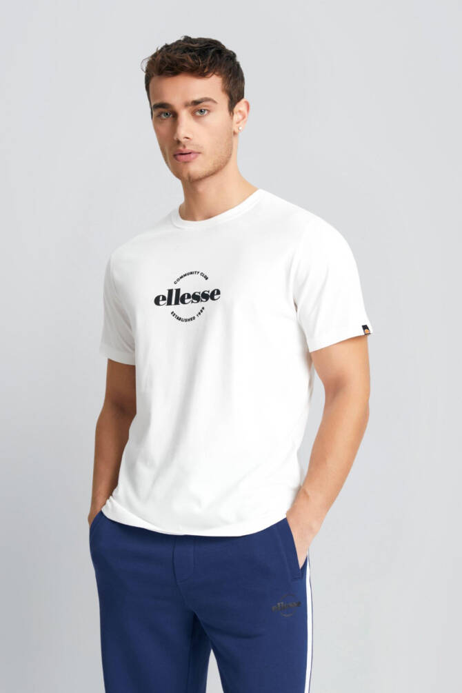 Ellesse Erkek Tişört Beyaz - 1