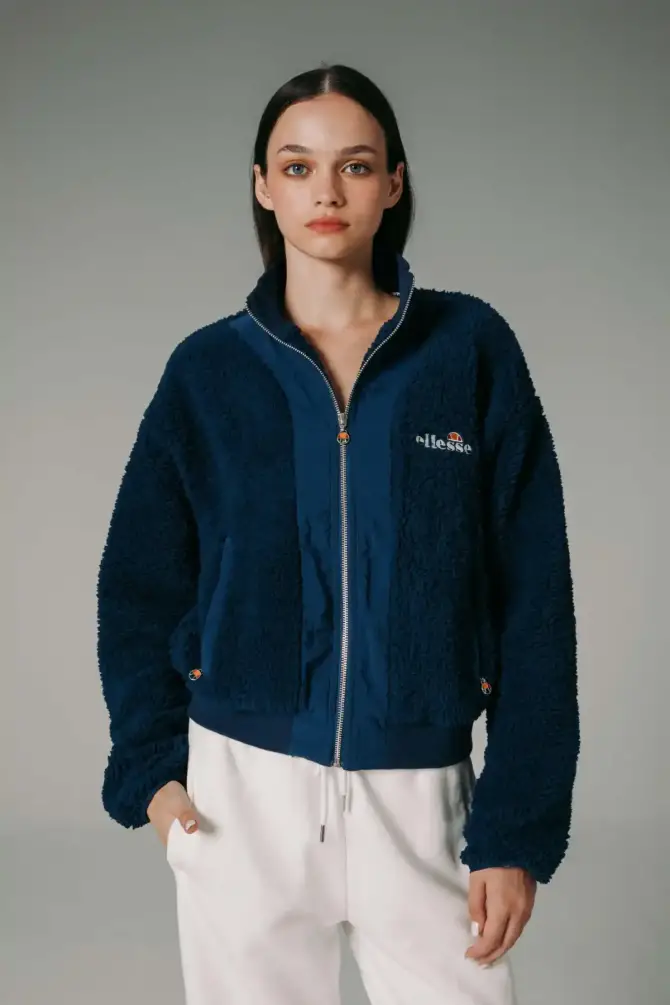 Ellesse Kadın Fermuarlı Mont Lacivert - 1