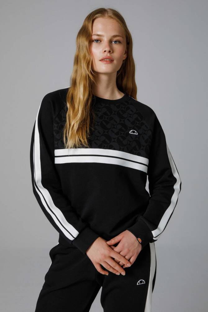 Ellesse Kadın Sweatshirt Siyah - 1