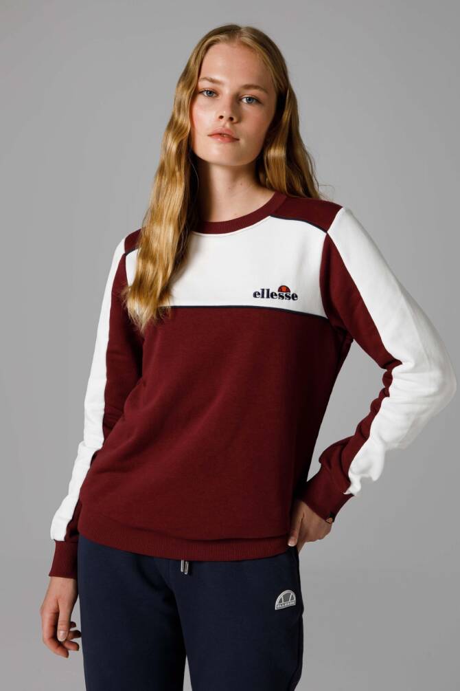 Ellesse Kadın Sweatshirt Bordo - 1