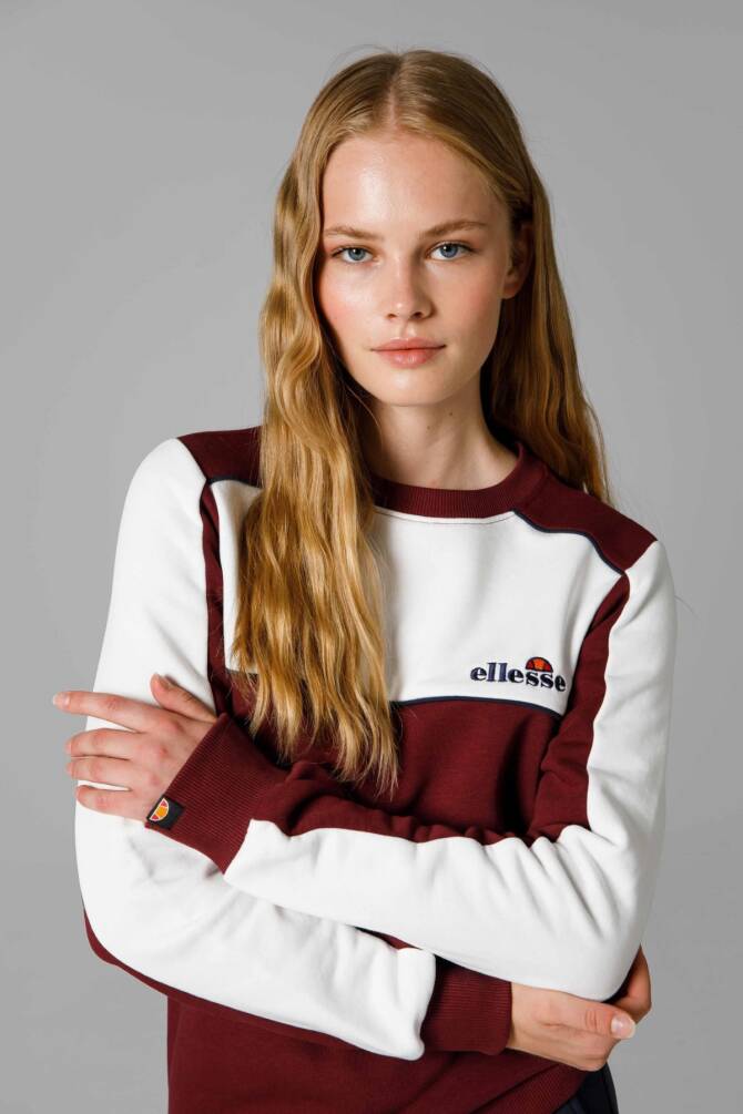 Ellesse Kadın Sweatshirt Bordo - 3