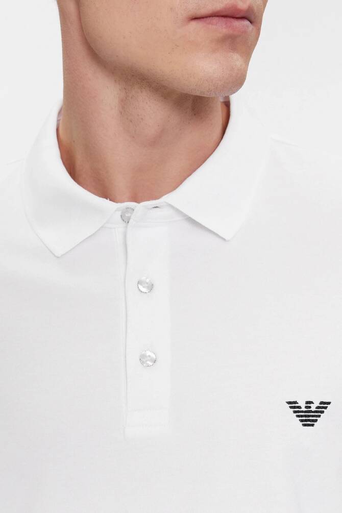 Emporio Armani Erkek Tişört Beyaz - 2