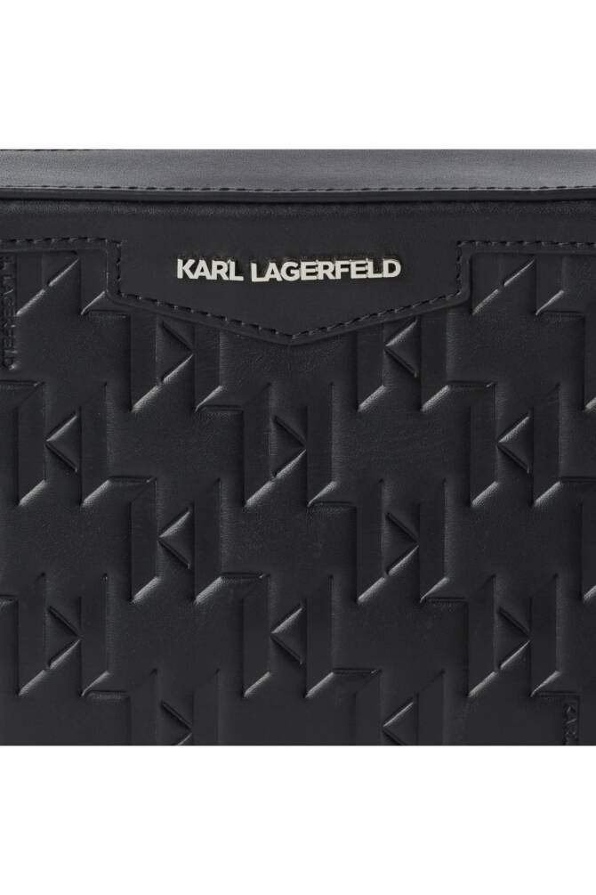 Karl Lagerfeld Erkek El Çantası Siyah - 2