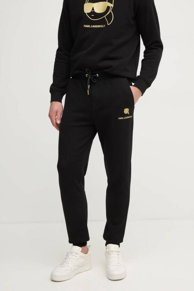 Karl Lagerfeld Erkek Eşofman Altı Siyah 705461551900 SWEAT PANTS - 1