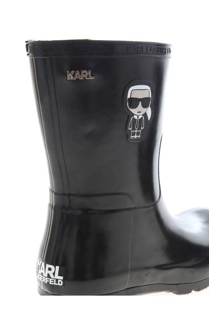 Karl Lagerfeld Kadın Bot Siyah - 3