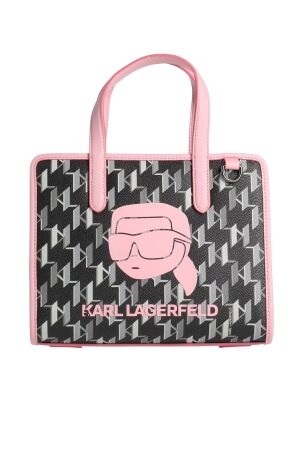 Karl Lagerfeld Kadın Çanta Siyah/Pembe - 1