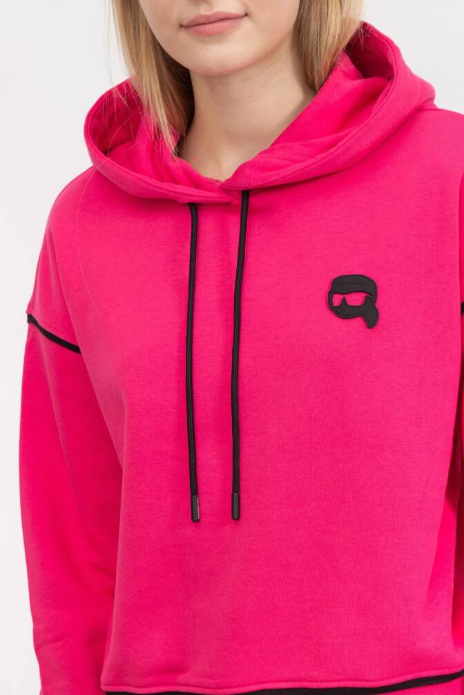 Karl Lagerfeld Kadın Sweatshirt Pembe - 2