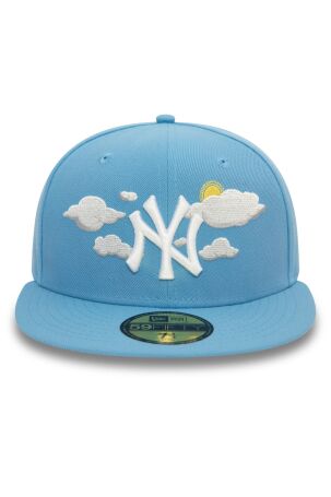 New Era Mlb Cloud 59Fifty Neyyan Sky 712 Şapka Mavi - 2