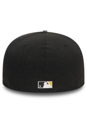 New Era Mlb Contrast Pin 59Fifty Oakath Blk 712 Şapka Siyah - 5