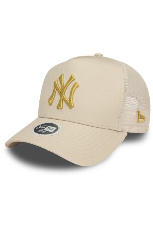 New Era Wmns Metallic Trucker Neyyan Stnmtg Şapka Bej - 1