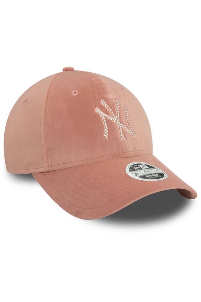 New Era Wmns Velour Diamante 9Forty Neyyan Pnk Şapka Pembe - 3