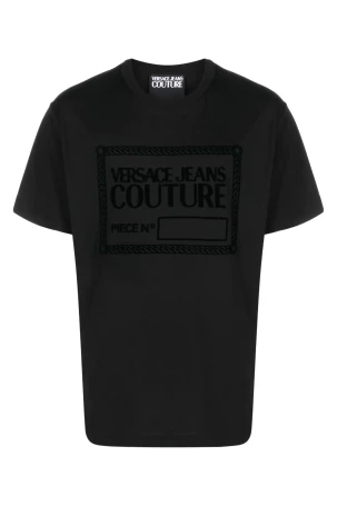 Versace Jeans Couture Erkek Tişört Siyah - 5