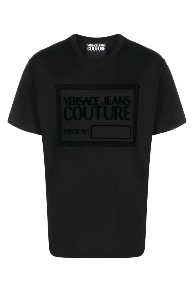 Versace Jeans Couture Erkek Tişört Siyah - 5