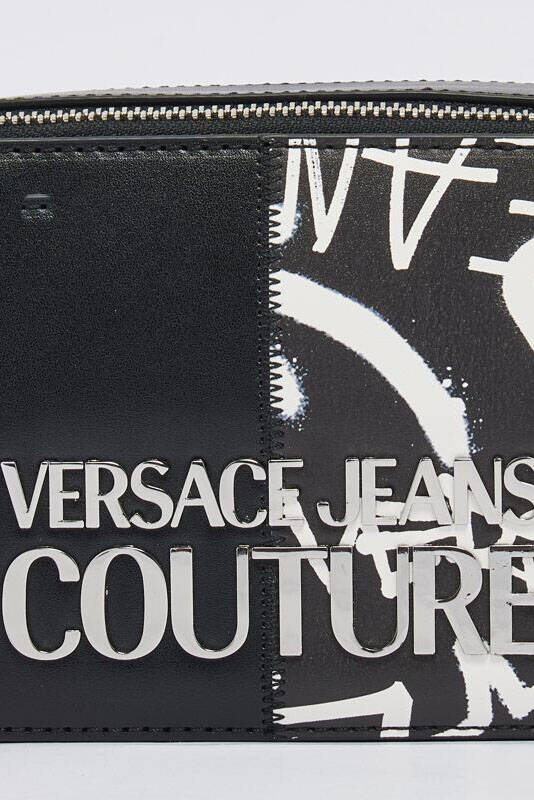 Versace Jeans Couture Kadın Çanta Siyah/Beyaz - 4