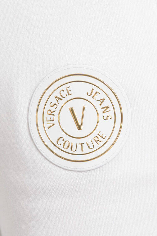 Versace Jeans Couture Kadın Eşofman Alt Beyaz/Altın - 3